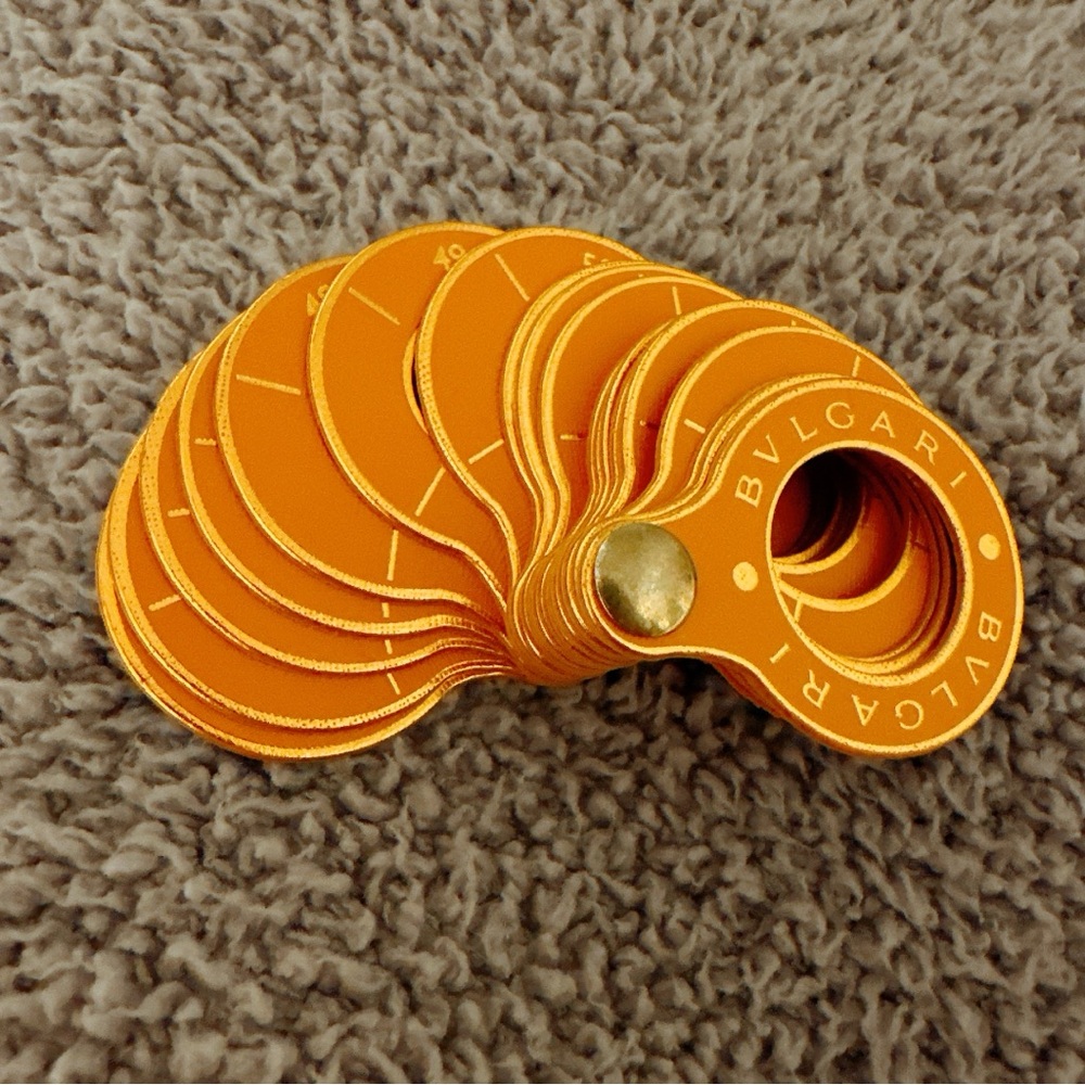 BVLGARI Ring Sizer
